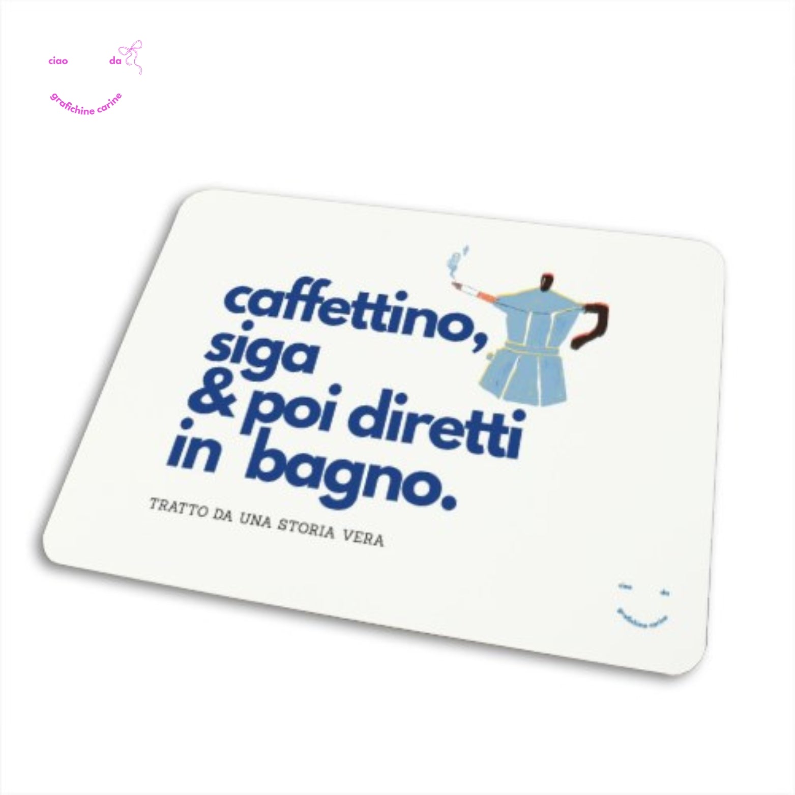 Caffettino, siga & poi diretti in bagno