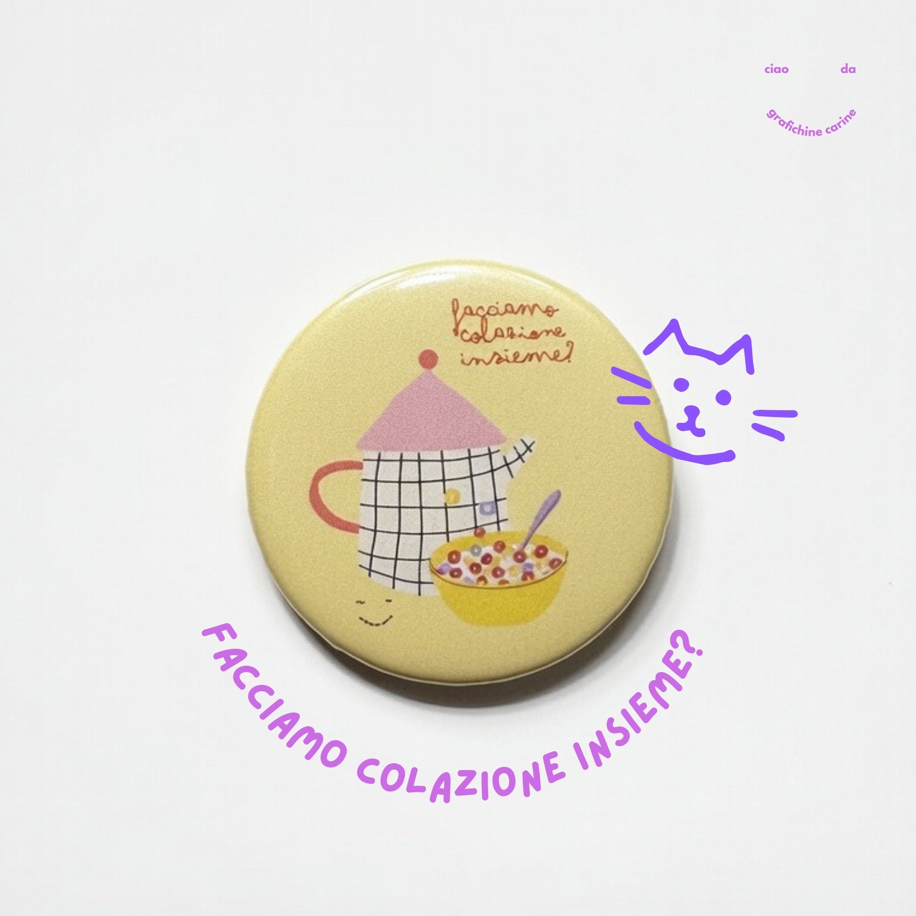 Spillettta " Facciamo colazione insieme? "