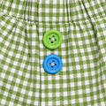 Boxerino vichy verde "bottoncioni”