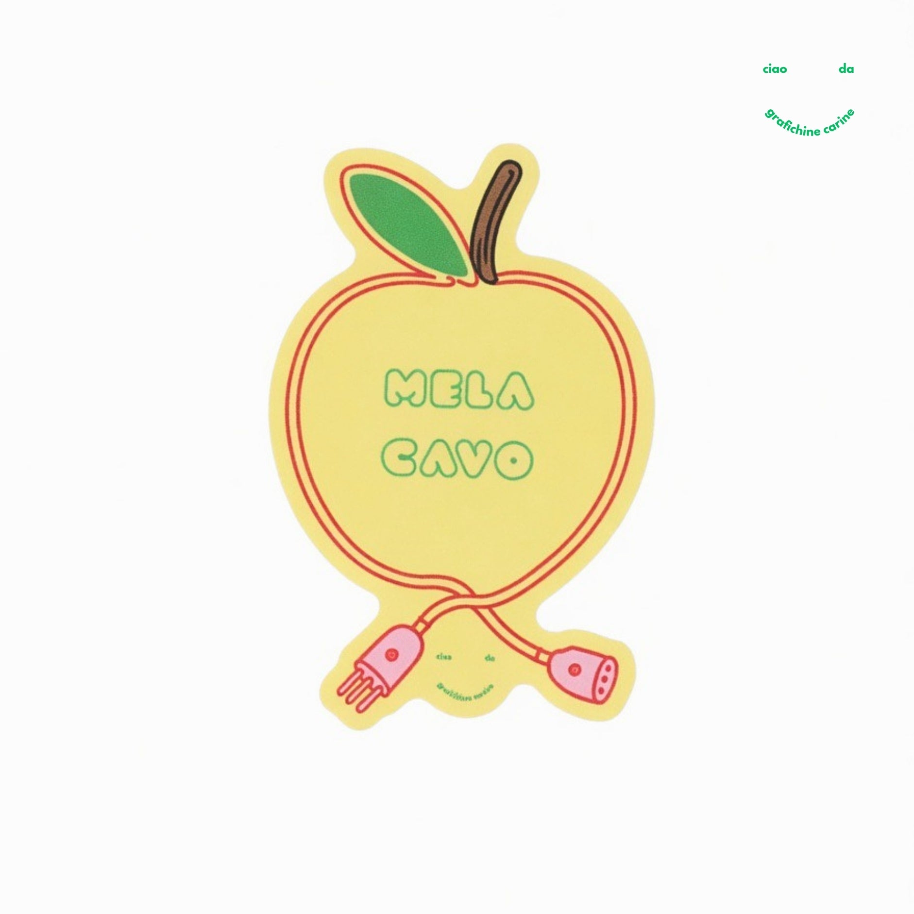 Sticker - Mela Cavo