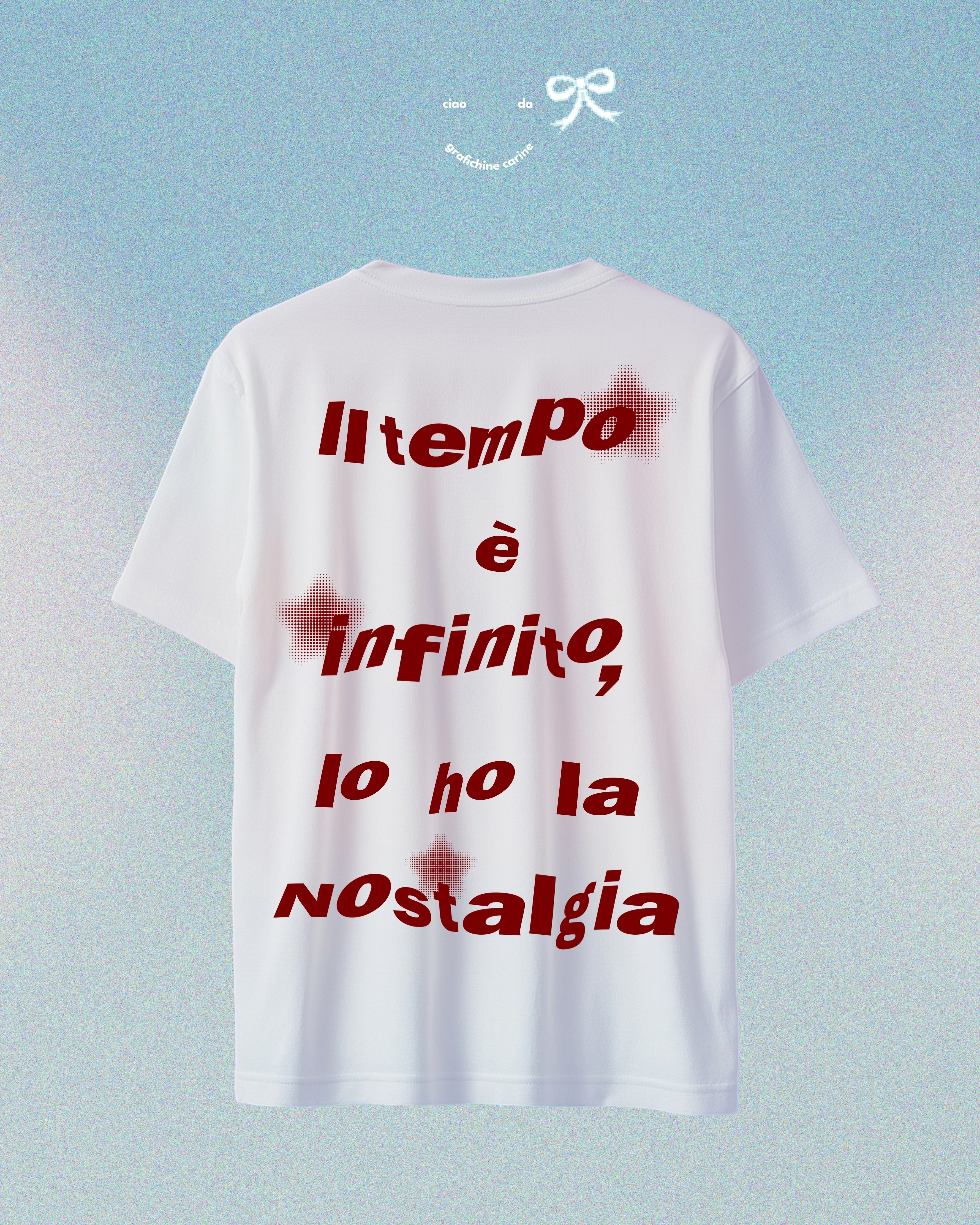 Amore siamo alle solite... il tempo è infinito io ho la nostalgia