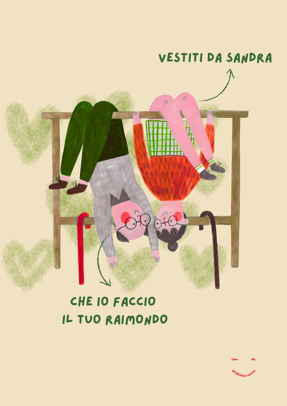 Vestiti da Sandra che io faccio il tuo Raimondo