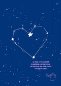 In ogni stellina che guarderai, incontrerai la persona del tuo cuore ovunque sarai. - Valentine's Day