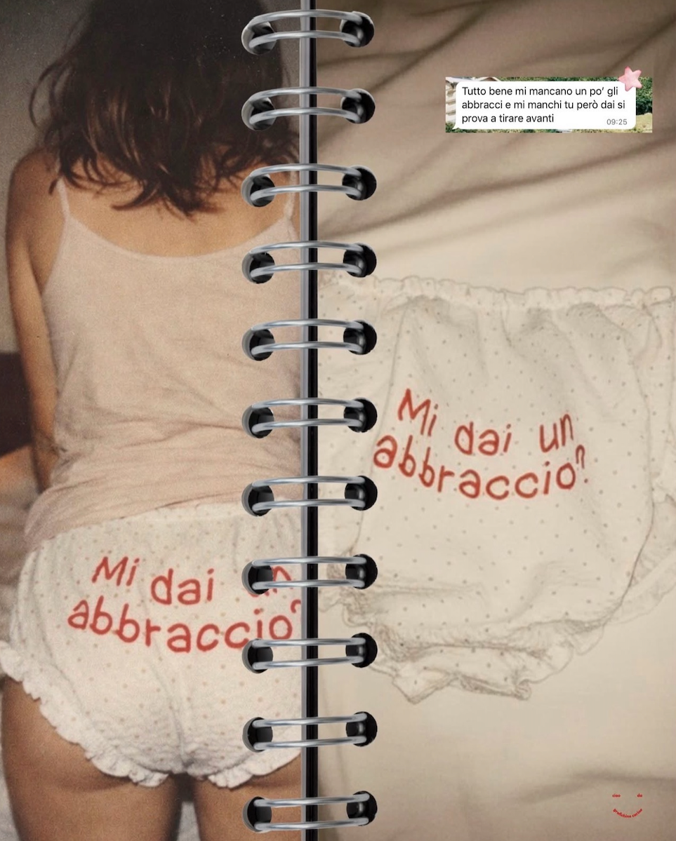 Completino " Mi da un abbraccio? "