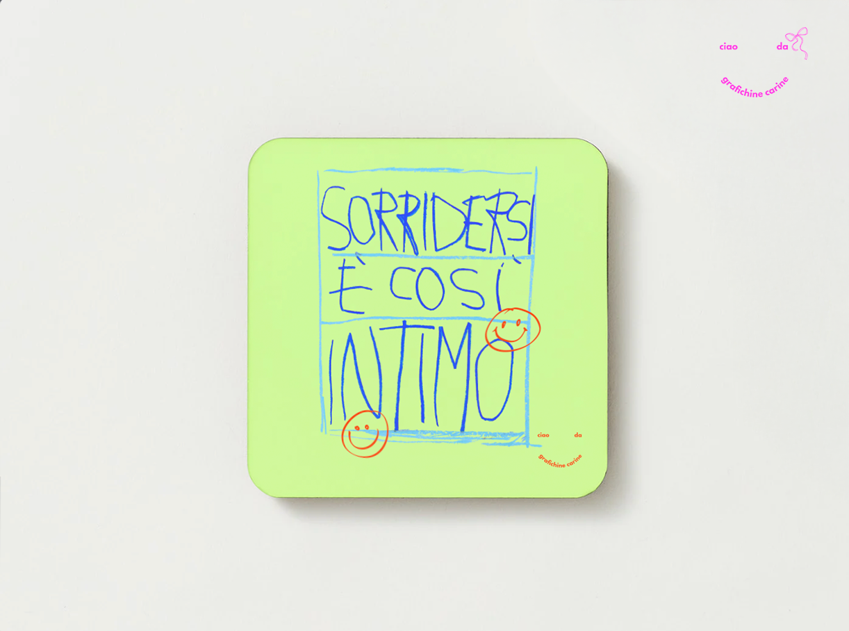Sorridersi è cosi intimo